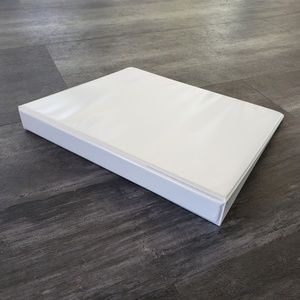 White Office Depot 1 Inch Binder